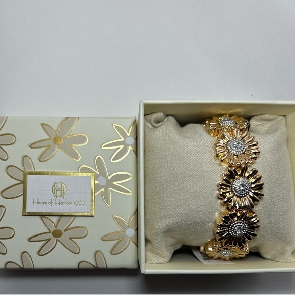 House of Harlow 1960 Stretch Bracelets Sunflower - Picture 8 of 9